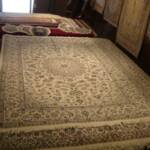 Esfahani Persian Rug Gallery
 ORIGIN: IRAN/ STYLE: NAEIN / DESIGN: MEDALION
 PILE: FINE WOOL & SILK / FOUNDATION: COTTON
 LENGTH FT: 9.97/ WIDTH FT: 6.82/ SQF: 68.06
 LENGTH M: 3.04 / WIDTH M: 2.08/ SQM: 6.32
 APPROX AGE: NEW / APPROX KPSI: 350
 INVENT # 1118	





