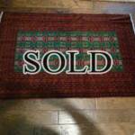 Esfahani Persian Rug Gallery
 ORIGIN: IRAN/ STYLE: BALUCHI/ DESIGN: TRIBAL
 PILE: WOOL / FOUNDATION: WOOL
 LENGTH FT: 5.45/ WIDTH FT: 3.44/ SQF: 18.76
 LENGTH M: 1.66 / WIDTH M: 1.05 SQM: 1.74
 APPROX AGE: OVER 25 YEARS / APPROX KPSI: 100
 INVENT # 1358	

