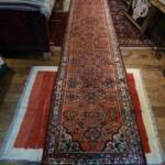 Esfahani Persian Rug Gallery
 Origin: IRAN/ STYLE: HAMEDAN / DESIGN: RUNNER
 Pile: WOOL / FOUNDATION: COTTON
 Length FT: 15.91/ WIDTH FT: 2.59/ SQF: 41.24
 Length M: 4.85 / WIDTH M: 0.79/ SQM: 3.83
 Approx age: OVER 15 YEARS / APPROX KPSI: 150
 Invent # 1147	


